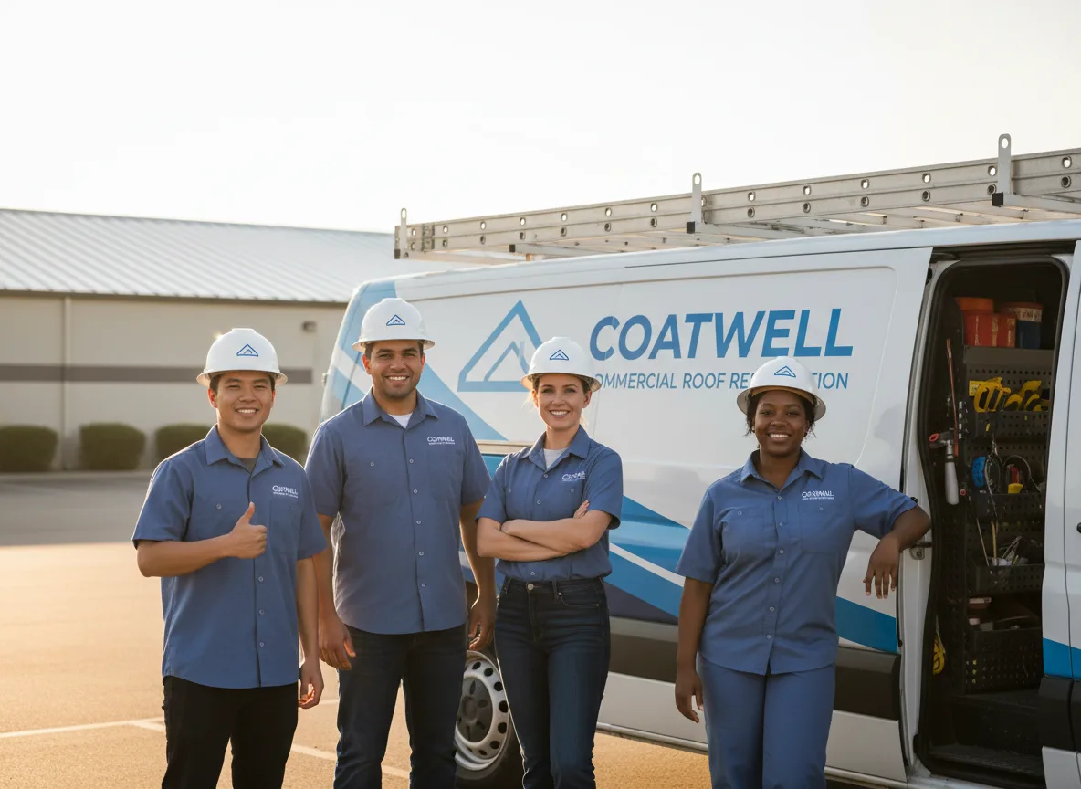 Commercial roof coating company in White, SD